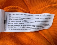 McLaren Formula 1 Team Hollister Hoodie Orange Mens XS EXC F1 Motorsport Collab