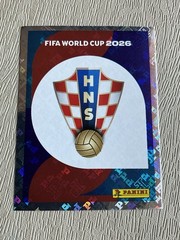 2026 Panini FIFA World Cup Croatia HNS Shiney Foil Sticker CRO 1