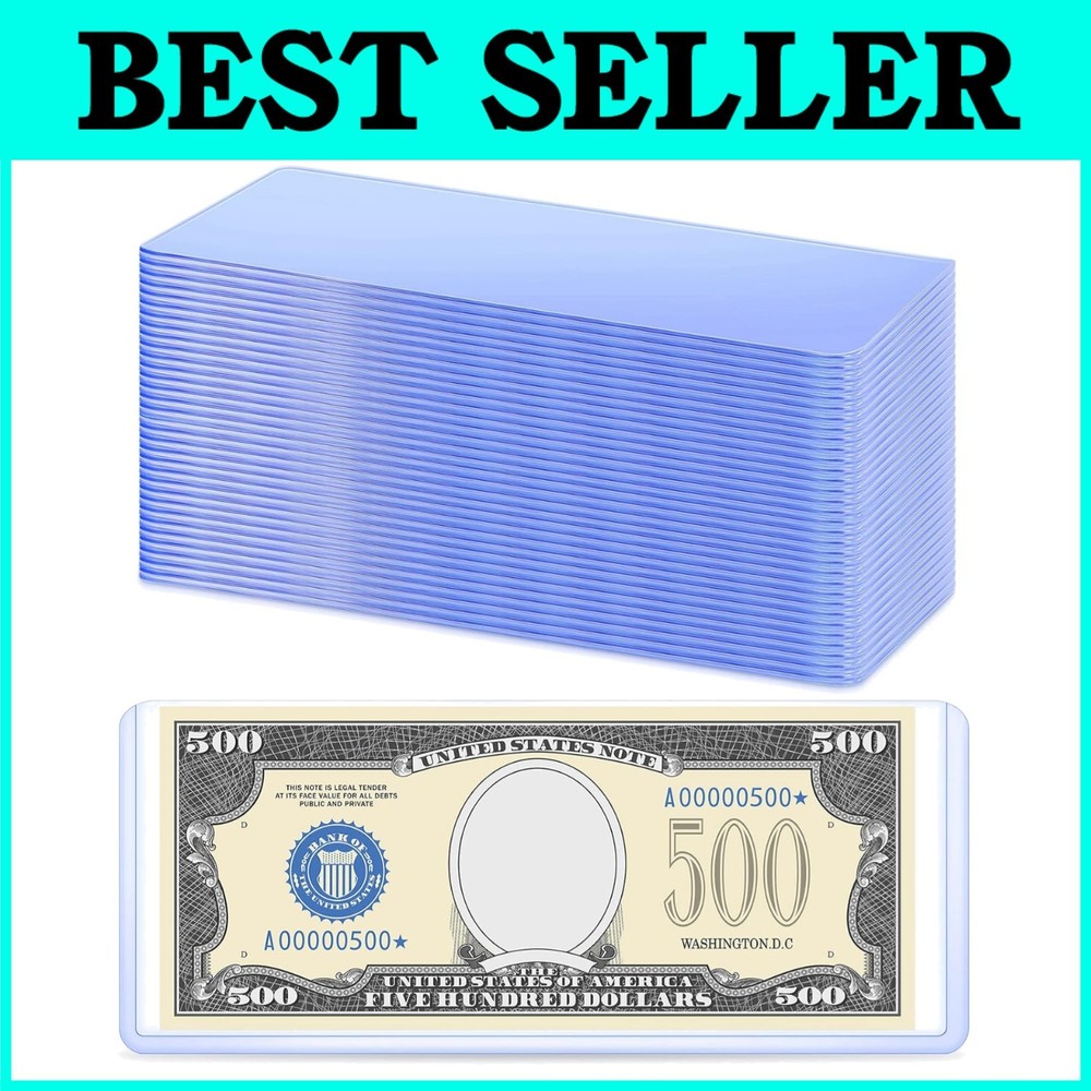Waterproof Dollar Bill Protectors