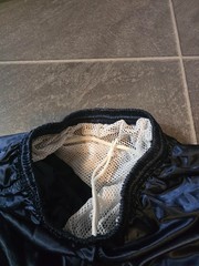 VTG AS ROMA 90’S SHINY DIADORA SHINY SHORTS SZ S? (NO SIZE TAG)
