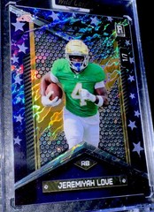 2026 Wild Card Jeremiyah Love 1/7 America 250 Gold Blue Prizm RC SSP