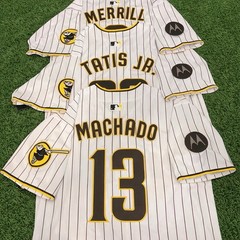 Machado/Tatis Jr./ Merrill San Diego Padres Jerseys! SAME DAY SHIPPING!
