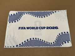 FIFA World Cup TOWEL 2026 June 12 USA Match Souvenir Sofi LA WC2026 Blue White