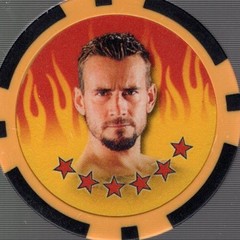 2011 Topps WWE Power Chipz #6 CM Punk — WWE