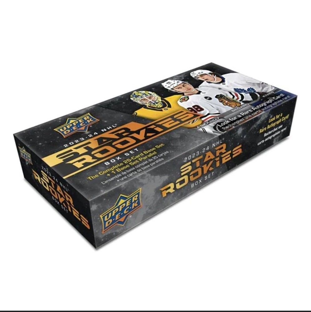 2023-24 Upper Deck Star Rookies Factory Sealed Set (Connor Bedard)