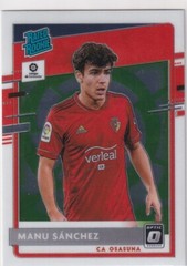 2020-21 CHRONICLES DONRUSS OPTIC RC MANU SANCHEZ CA OSASUNA RATED ROOKIE NK2069