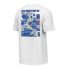Outerstuff 2026 FIFA World Cup Philadelphia T-Shirt Host Poster XXL 2XL NEW Tag