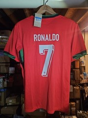 Portugal 2024 Nike Home Football Shirt Soccer Jersey Size M Men C. Ronaldo 7