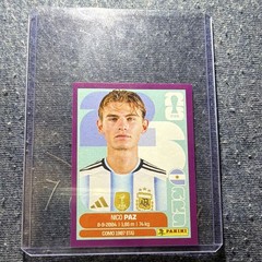 Panini FIFA World Cup 2026 Sticker Collection Nico Paz ARG 14 Portrait