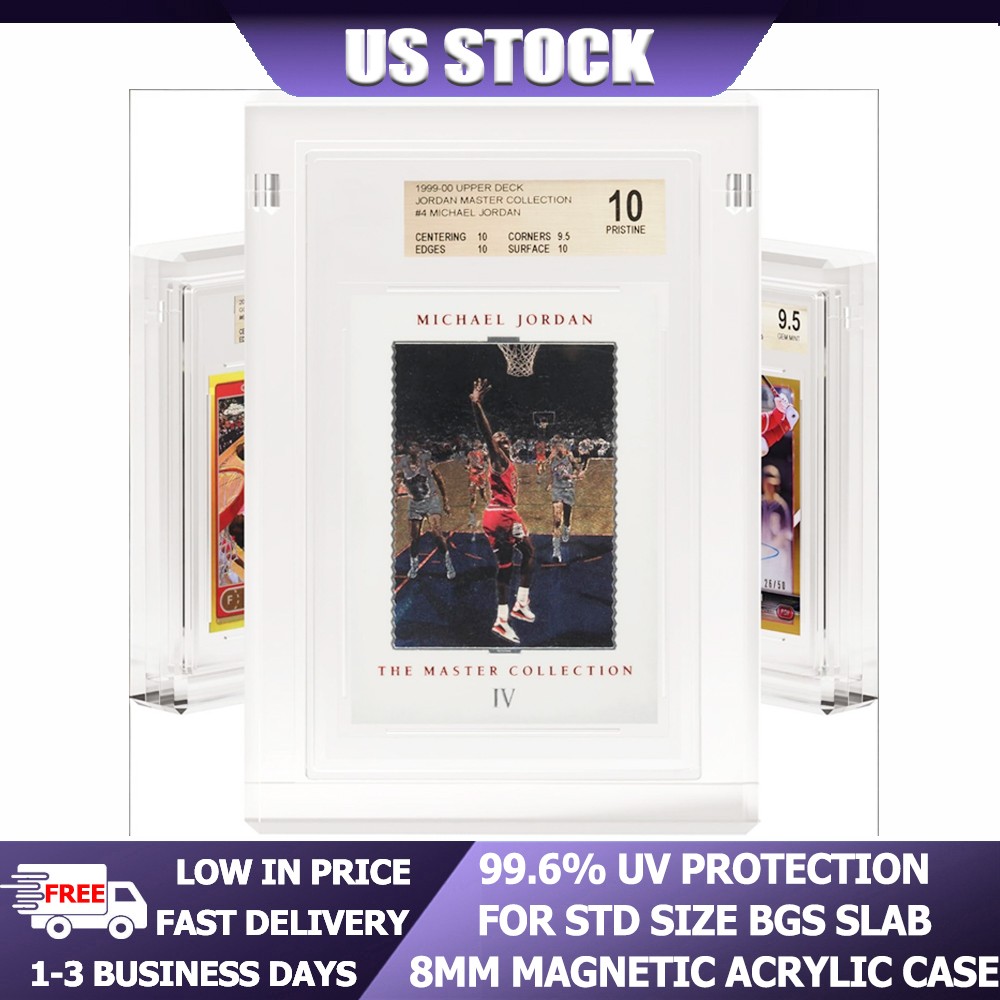 Precision-Fit Magnetic Holder For New Gen BGS Slabs Museum-Quality UV Protection