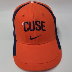 Syracuse Orange Hat Fitted One Size Nike Orange Blue NCAA Center Swoosh Flex Men