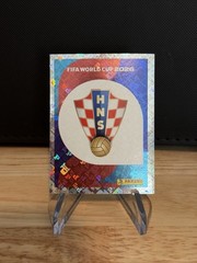 2026 Panini FIFA World Cup Croatia Team Crest Hologram Sticker CRO 1