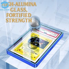 PSA/BGS Magnetic Metal Slab UV Protector Case Graded Cards Holders Display Case