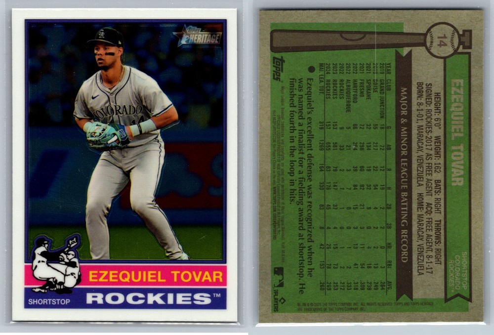 2025 Topps Heritage Baseball CHROME REFRACTOR BLUE PINK SPARKLE #1-500 You Pick!