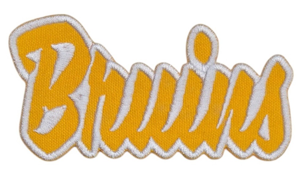 UCLA Bruins Text Embroidered Applique Iron On Patch Various Sizes Customize