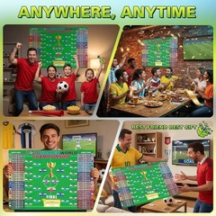 2026 Soccer World Championship Wall Art 40″ x 28″ — Fade-Proof Tournament Poster