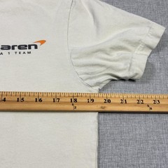 McLaren Formula 1 Team T-Shirt Mens Medium White Racing-Formula 1 Team Apparel