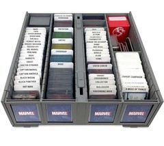 BCW Collectible Card Bin Hold Gaming Sport Toploaders Magnetic / Deck 3200 Box