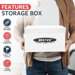 10 BCW Magazine / Comic Storage Boxes Bundle Top Quality Cardboard Time Storage