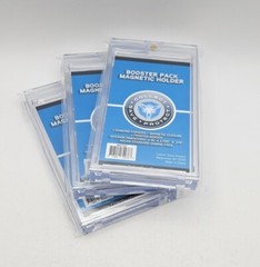 (3-Pack) CSP Booster Pack Magnetic Holder Case For Standard Gaming Packs