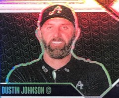 2025 Prizm LIV Golf 4ACES GC /36 DUSTIN JOHNSON, REED, PIETERS, VARNER III #55