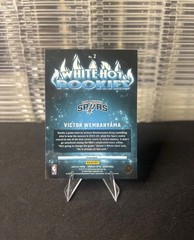 Victor Wembanyama ROOKIE, Optic White Hot Rookies Holo (RC) READ DESCRIPTION