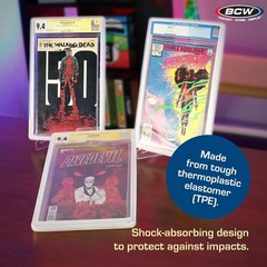 3 BCW Graded Comic Bumpers For Modern CGC Slabs Edge Protection Safe in Clear