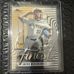 2026 Topps Finest Jacob Misiorowski RC Team Finest #TF-24 Brewers