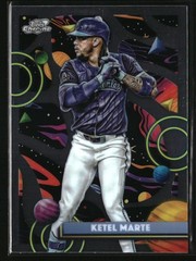2025 Topps Chrome Cosmic Ketel Marte #175 Arizona Diamondbacks