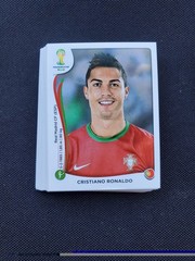 2014 Panini World Cup Brazil Cristiano Ronaldo Sticker #523 Portugal New