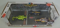 2019 Indianapolis 500 Podium 3 PC Set 1/64 Diecast Model Cars Greenlight 10856