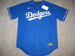 Trevor Bauer Los Angeles Dodgers Blue Alternate Mens Nike Replica Jersey