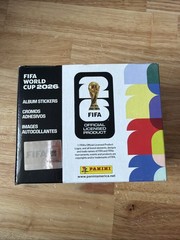 FIFA World Cup 2026 PANINI Stickers 25 count sticker pack box Sealed