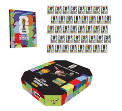 PANINI Soccer FIFA WORLD CUP 2026 Sticker Stadium Box 40 Packs Hard Cover Album