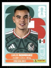 2026 Panini FIFA World Cup Stickers #MEX9 Carlos Rodriguez