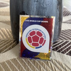 Panini FIFA World Cup 2026 Sticker Colombia COL 1 Federation Logo Holo