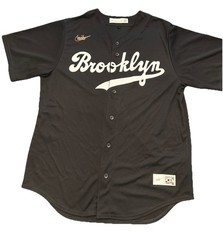 Nike Jackie Robinson Brooklyn Dodgers Black MLB Player Jersey Men’s
