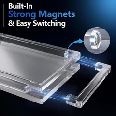 Premium New Gen BGS Case 8mm Acrylic UV Shield (No Aluminum Compatibility) US