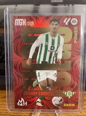 JOHNNY CARDOSO FUEGO POWER #382 REAL BETIS 2024-25 CROMO MEGACRACKS LIGA 24/25