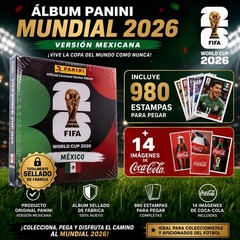Panini FIFA World Cup 2026 Mexico Edition Hardcover Album Sealed + FULL Set