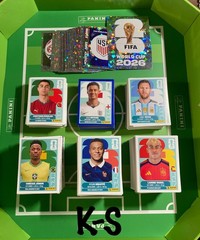 2026 Panini FIFA World Cup Sticker Collection — Choose Sticker — Free Ship (K-S)
