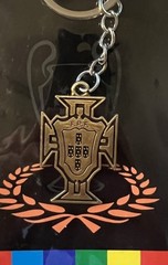 Portugal Football Soccer Keychain, Portugal Keychain.