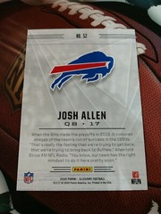 JOSH ALLEN 2020 Panini Illusions #52 BUFFALO BILLS