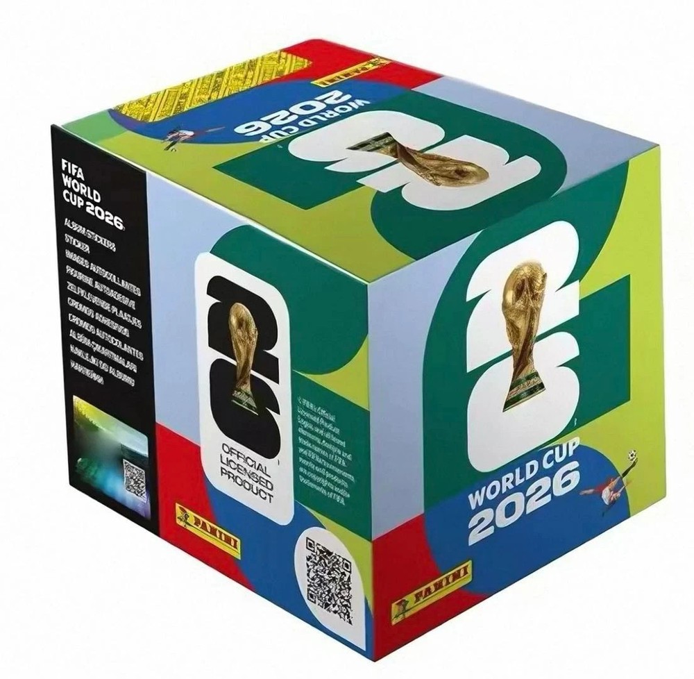 FIFA World Cup 2026 PANINI Collection — Box 50 packs 350 stickers US (free Ship)