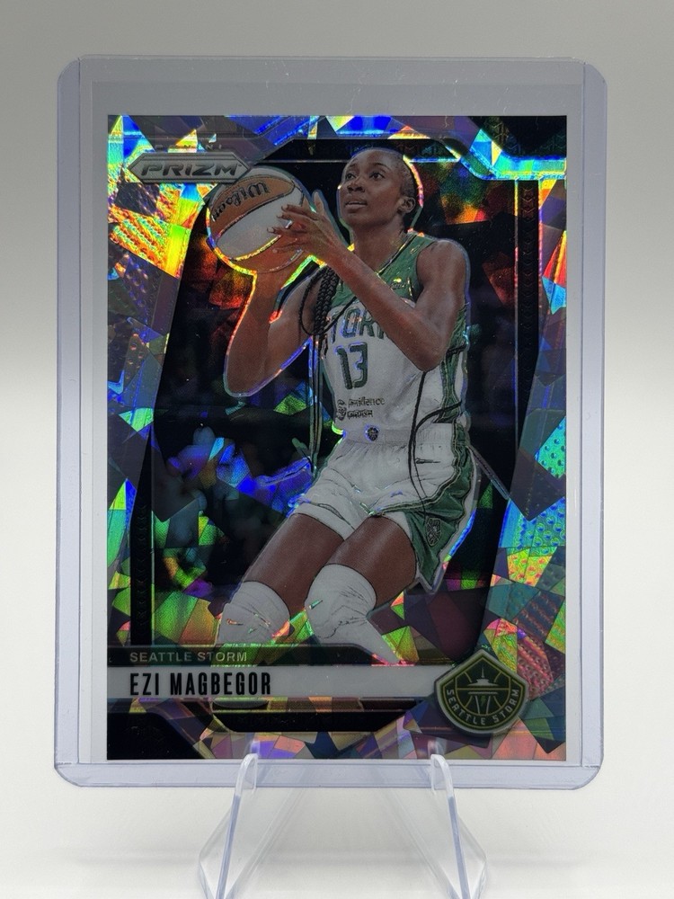 ❄️ 2024 WNBA Panini Prizm — Ezi Magbegor #50 Ice Prizm — Seattle Storm