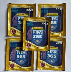 PANINI FIFA 365 2022 — NEW sealed sticker packs