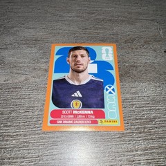 2026 Panini FIFA World Cup Scott McKenna SCO 7 Rare Orange Parallel Sticker