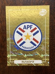 Panini Copa América USA 2024 Paraguay Badge PAR1 Foil Sticker