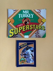 U Pick 1992 Mr. Turkey — Regular and Oversized promo — tough oddball food issue