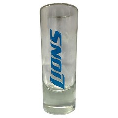 Detroit Lions Etched Logo 2-Ounce Cordial Shot Glas